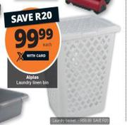 Alplas Laundry Linen Bin-Each