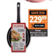 Flonal Mineralite Frying Pan Set-Per Set
