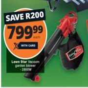 Lawn Star Vacuum Garden Blower 2800W-Each