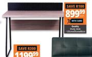 Quality Study Desk-120cm x 55cm x 90cm Each