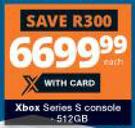 XBox Series S Console 512GB