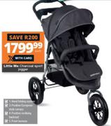 Little Me Charcoal Sport Jogger