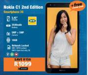 Nokia C1 2nd Edition Smartphone 3G
