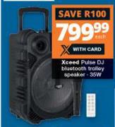 Xceed Pulse DJ Bluetooth Trolley Speaker 35W