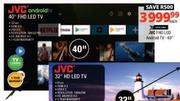 JVC 40" (101cm) FHD Android LED TV