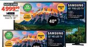 Samsung 40" (100cm) FHD LED Smart TV 
