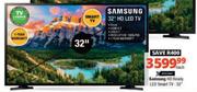 Samsung 32" (81cm) HD Ready LED Smart TV