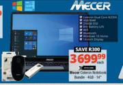Mecer Celeron Notebook Bundle