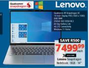 Lenovo Snapdragon Notebook