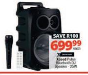 Xceed Pulse Bluetooth DJ Speaker 25W-Each