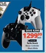 Turtle Beach Recon Controller Black/White-Each