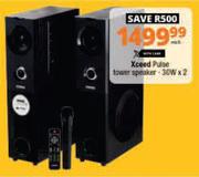 Xceed Pulse Tower Speaker 30W x 2