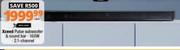 Xceed 2.1 Channel Pulse Subwoofer & Sound Bar 160W 