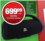 badboy tomahawk bluetooth speaker black