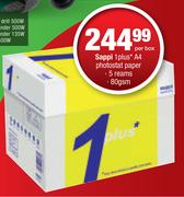 Sappi 1Plus* A4 Photostat Paper, 5 Reams, 80gsm-Per Box