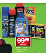 Shield 9 Piece Ultimate Car Care Gift Pack-Per Set