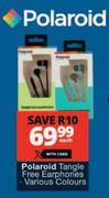 Polaroid Tangle Free Earphones-Each