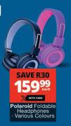 Polaroid Foldable Headphones-Each