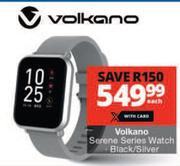 Volkano Serene Series Black/ Silver Watch-Each