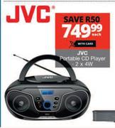 JVC 2 x 4W Portable CD Player-Each