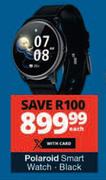 Polaroid Black Smart Watch-Each