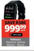 Volkano Stamina Series Black Watch-Each