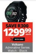Volkano Adrenaline Series Black Watch-Each