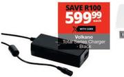 Volkano Total Series Black Charger-Each