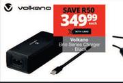 Volkano Brio Series Black Charger-Each