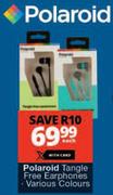 Polaroid Tangle Free Earphone-Each