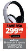 Volkano Bluetooth Impulse Headphones-Each
