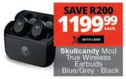 Skullcandy Mod True Wireless Earbuds-Each