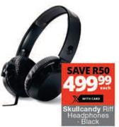 Skullcandy Riff Headphone (Black)