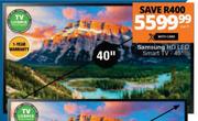 Samsung 40" HD LED Smart TV