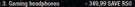 Havit Gamenote Gaming Headphones