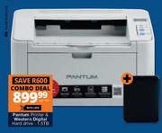 Pantum Printer & Western Digital Hard Drive 1.5TB-Per Set