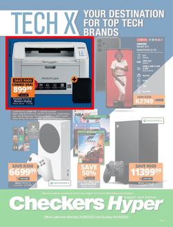 Checkers Hyper : Tech X (22 August - 4 September 2022), page 1