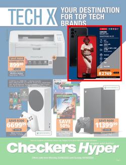 Checkers Hyper : Tech X (22 August - 4 September 2022), page 1