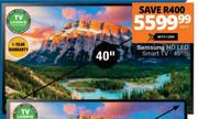 Samsung 40" HD LED Smart TV