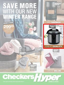 Checkers Hyper : Winter Specials (22 Apr - 05 May 2019), page 1