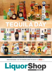 Checkers Liquor : Celebrate National Tequila Day (24 July - 4 August 2024)