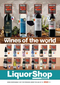 Checkers Liquor : Wines Of The World (1 April - 30 April 2024)