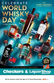 Checkers : Celebrate World Whisky Day (08 May - 18 May 2025)