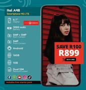 Itel A48 Smartphone 4G LTE