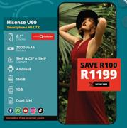 Hisense U60 Smartphone 4G LTE