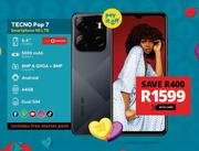 Tecno Pop 7 Smartphone 4G LTE