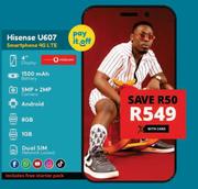 Hisense U607 Smartphone 4G LTE