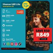 Hisense U60 Lite Smartphone 3G