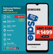 Samsung Galaxy A03 Core Smartphone 4G LTE