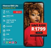 Hisense E60 Lite Smartphone 4G LTE